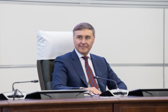 Министр науки и высшего образования Валерий Фальков приветствует участников проекта «Летний университет-2023»